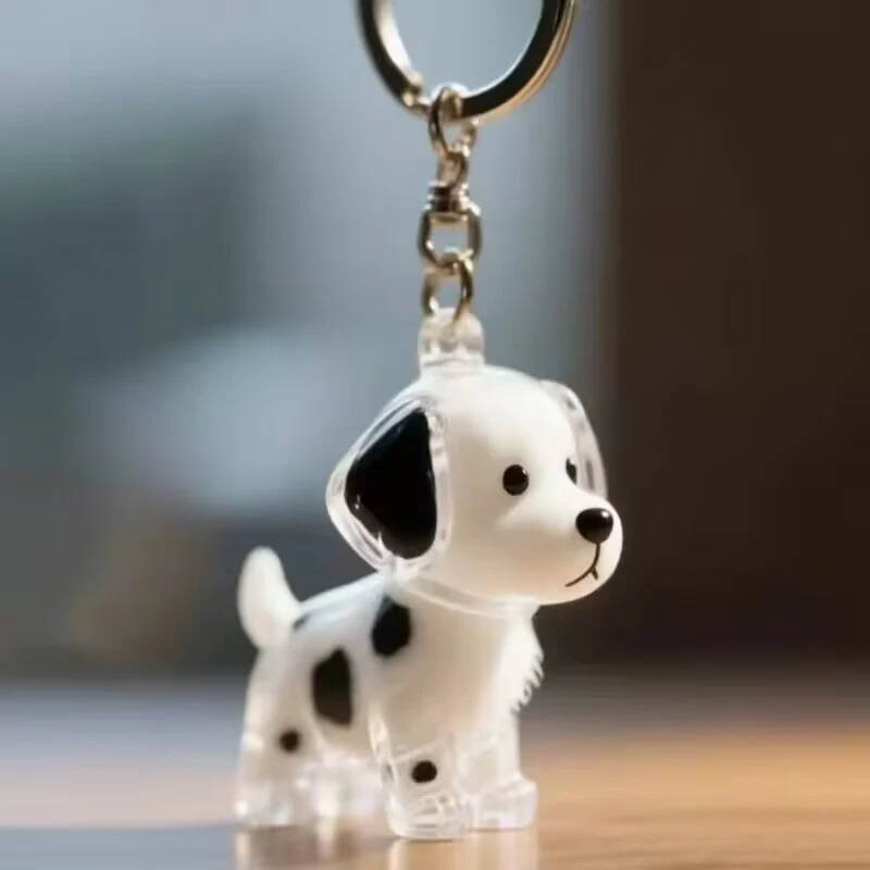 Memorial fur pendant in dog shape - Image 3