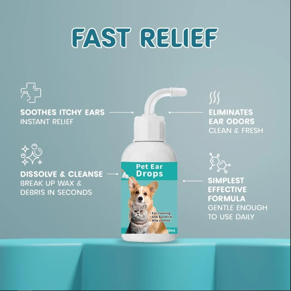 Natural Cat Ear Cleaning Drops - Image 3