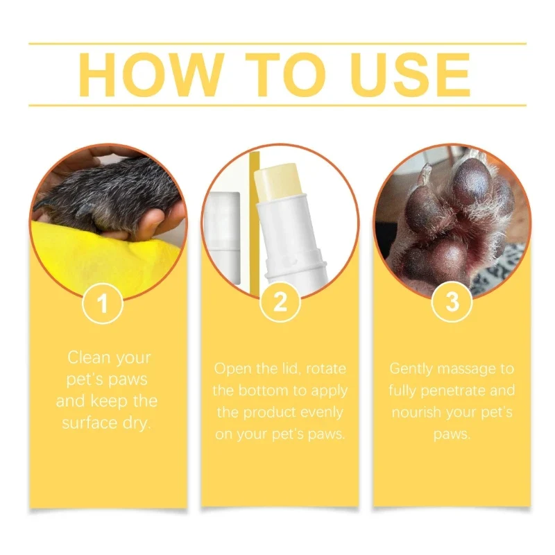 Nourishing and Protective Cat Ointment Stick for Paws and Nose - Image 9