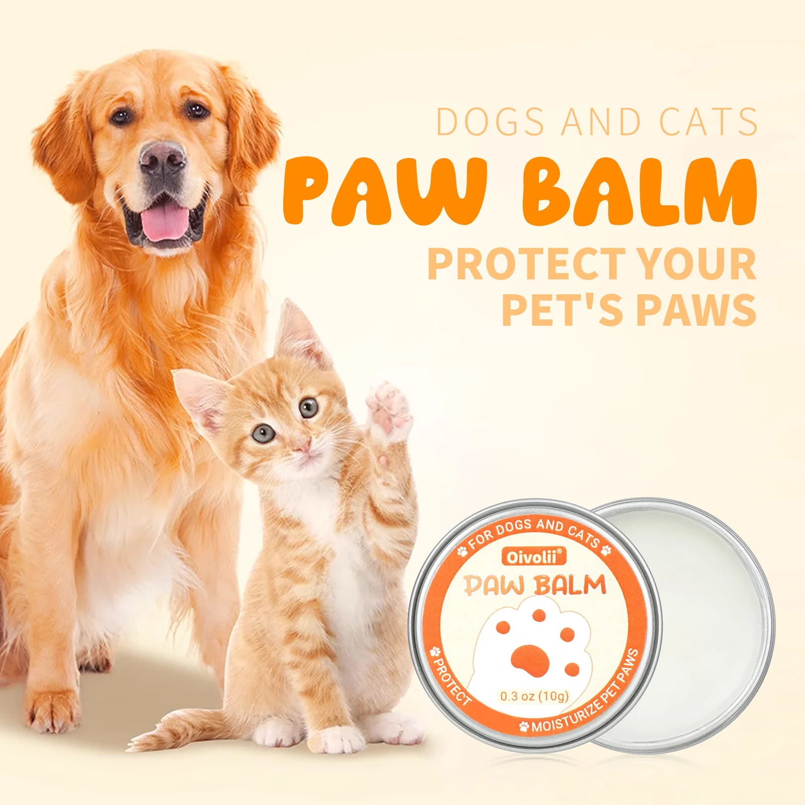 Paw Care Cream for Dogs & Cats - Image 2