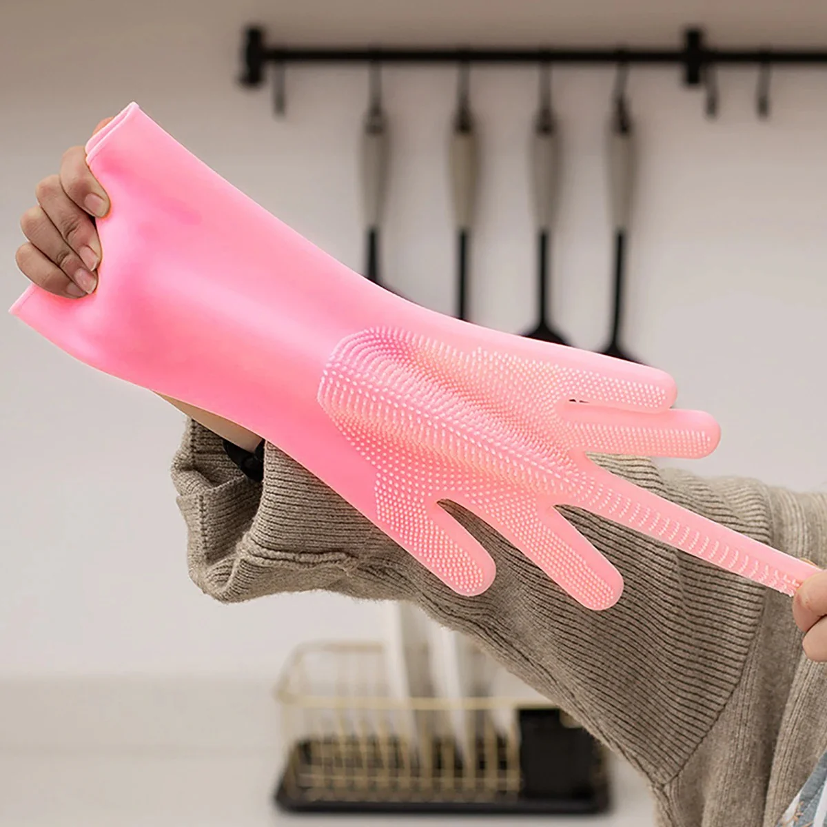Pet Grooming Cleaning Gloves - Image 6