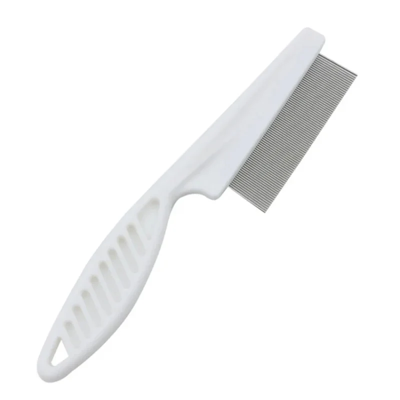 Pet Hair Shedding Comb Stainless Steel Flea Comb - Image 3