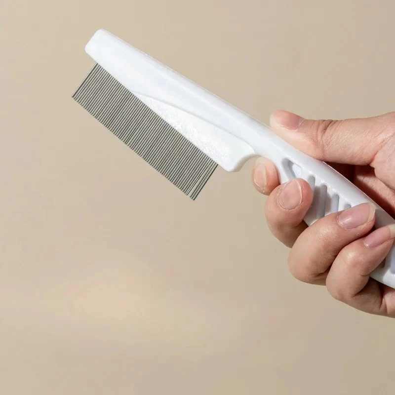 Pet Hair Shedding Comb Stainless Steel Flea Comb - Image 4