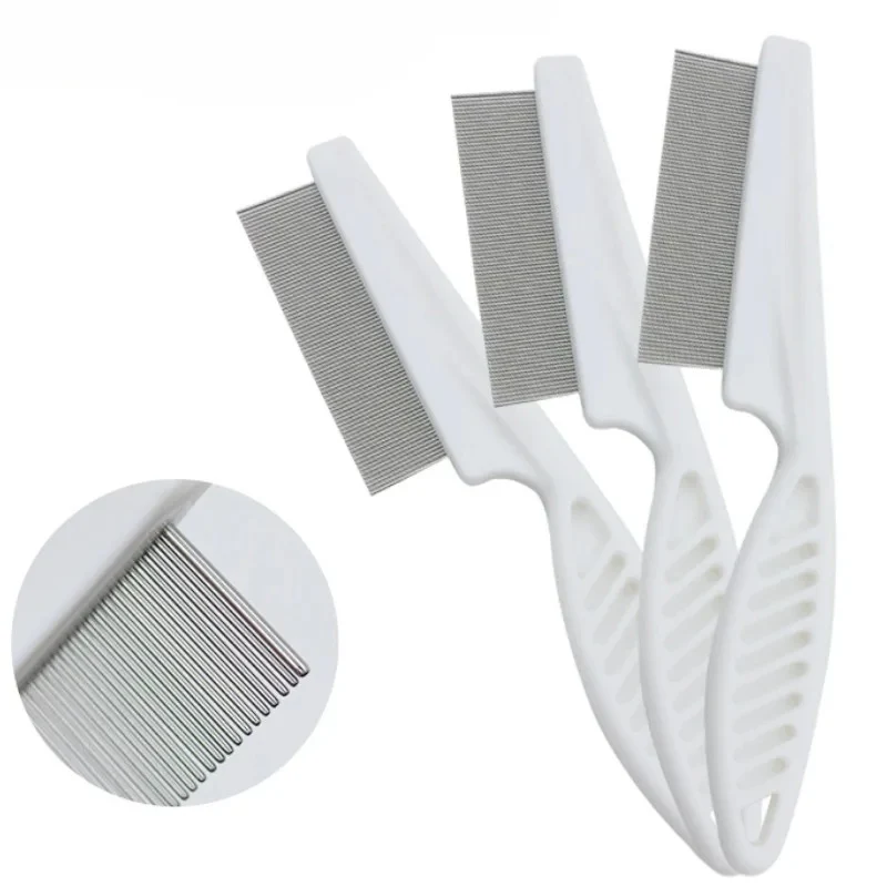 Pet Hair Shedding Comb Stainless Steel Flea Comb - Image 6