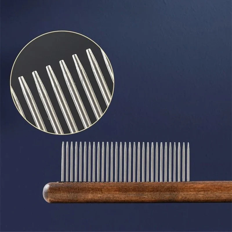 Premium Cat Comb: Stainless Steel Grooming for a Healthy Coat - Image 4