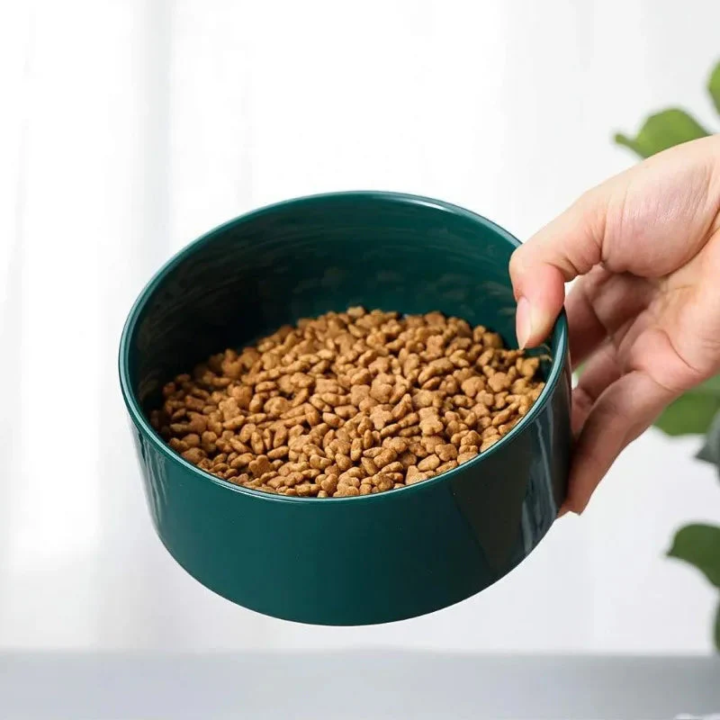Premium Wood Ceramic Feeding Bowl - Image 6