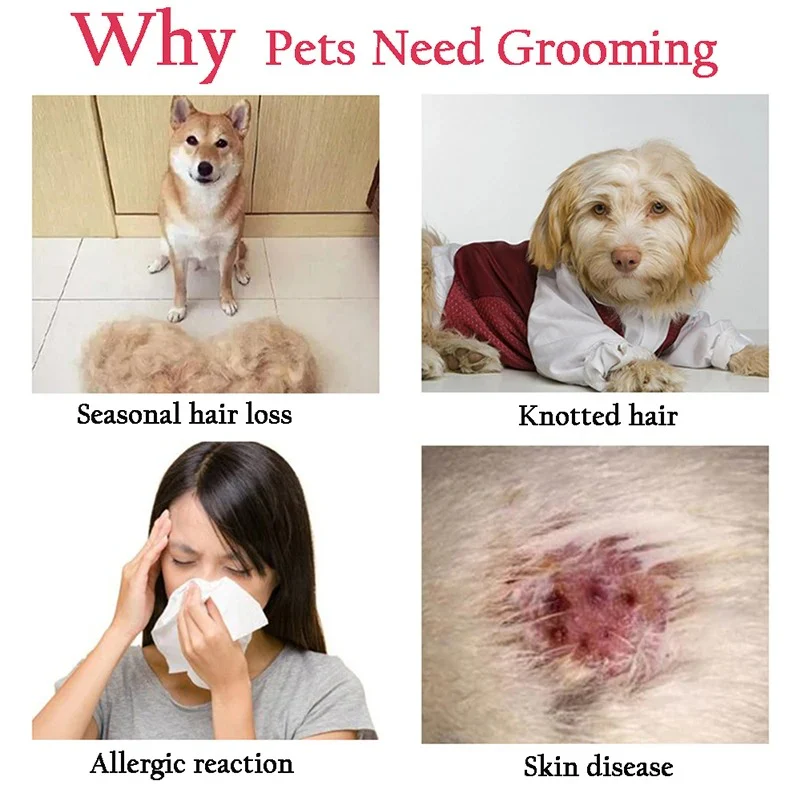 Professional Pet Deshedding Brush - Image 7