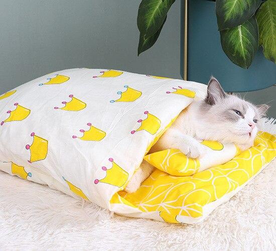 PurrfectNap Cat Sleeping Bag - Image 3