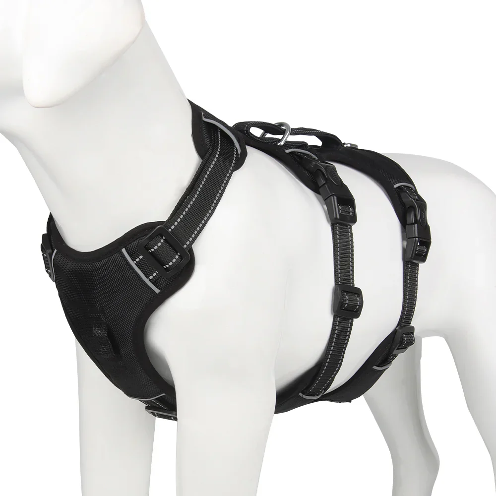 Reflective Anti-Pull Dog Harness – GripGuard Comfort - Image 3