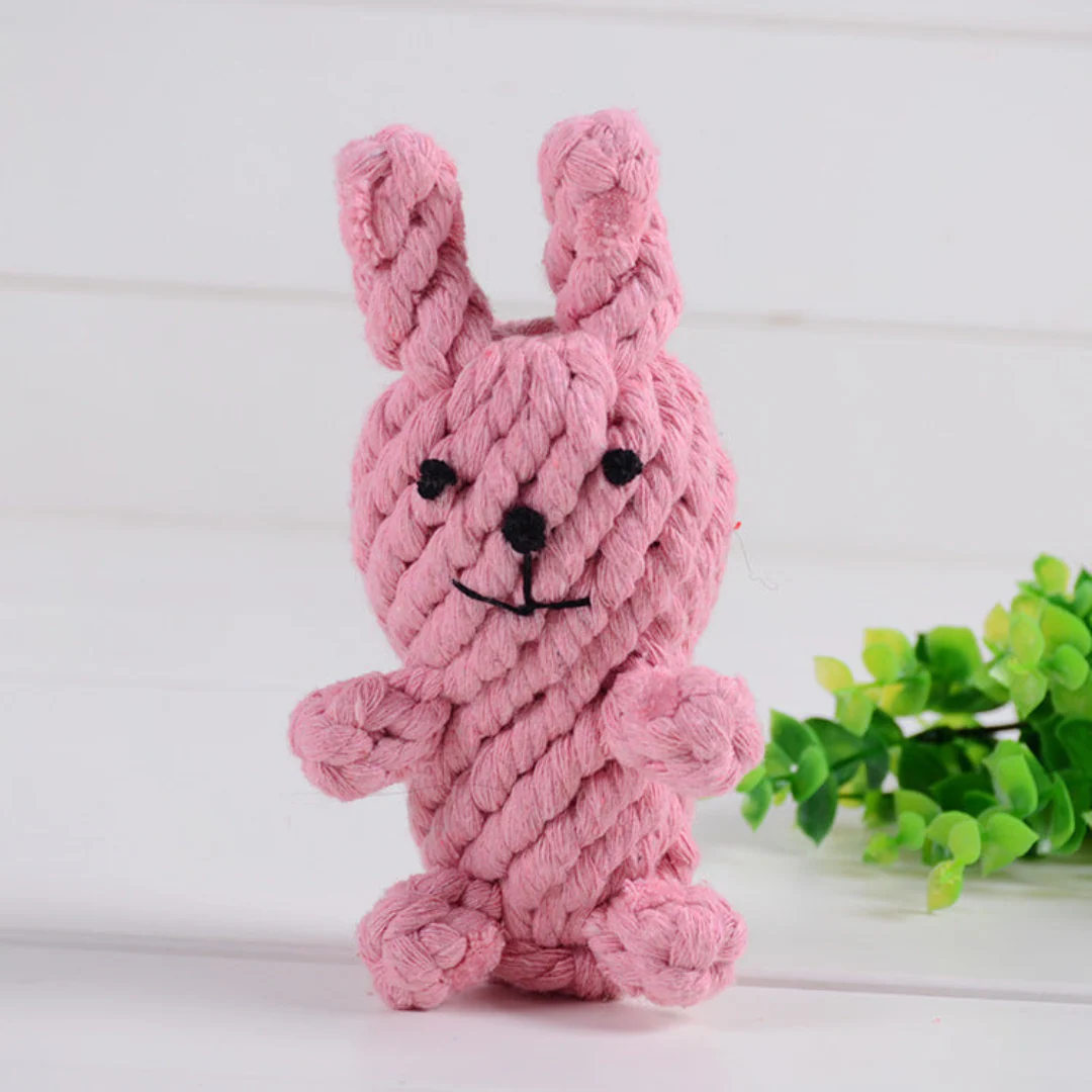 Robust chew toy set made from cotton - Image 5