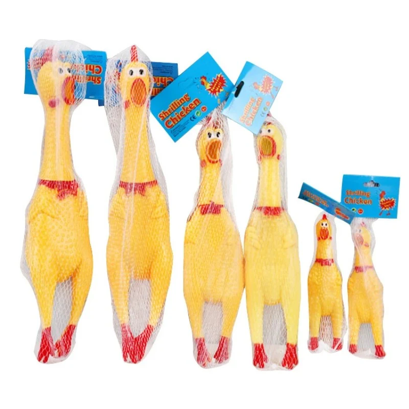 Squeak Chicken Dog Toy - Image 5