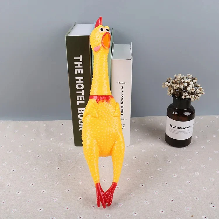 Squeak Chicken Dog Toy - Image 6
