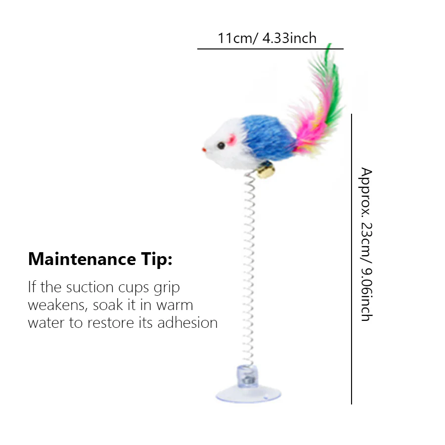 Swinging Mouse Cat Toy - Image 2