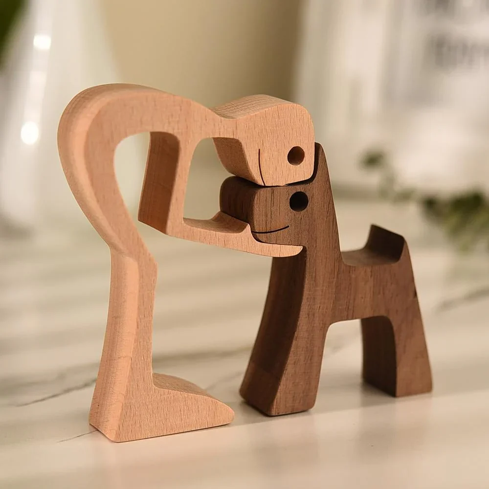 TimberPaw Handcrafted Dog Figurine - Image 4