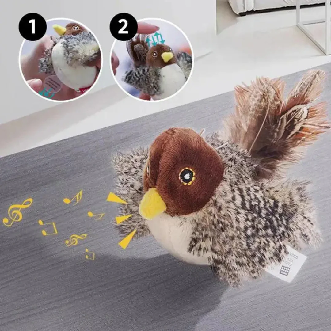 Tweeting Bird Cat Toy - Image 4