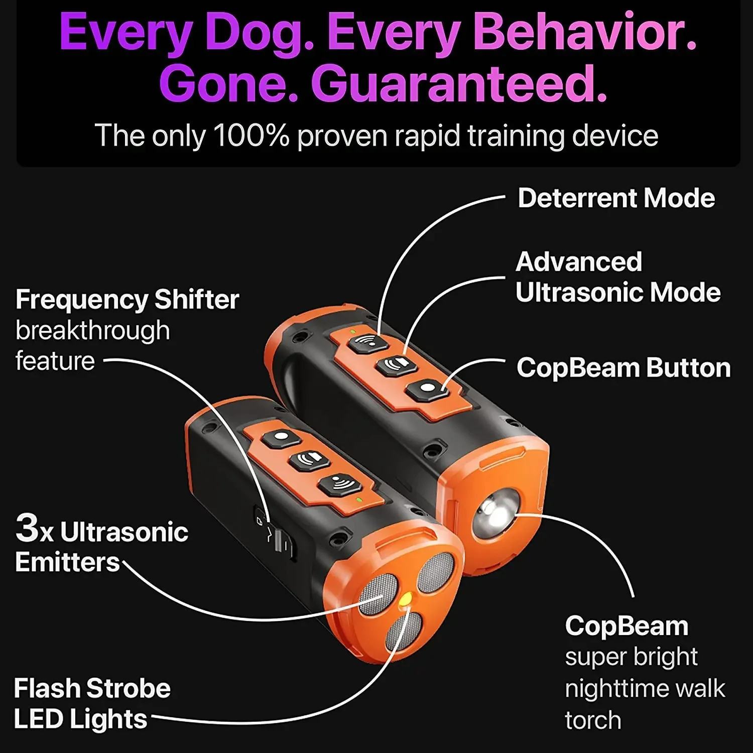 Ultrasonic Dog Trainer for Better Behavior! - Image 2